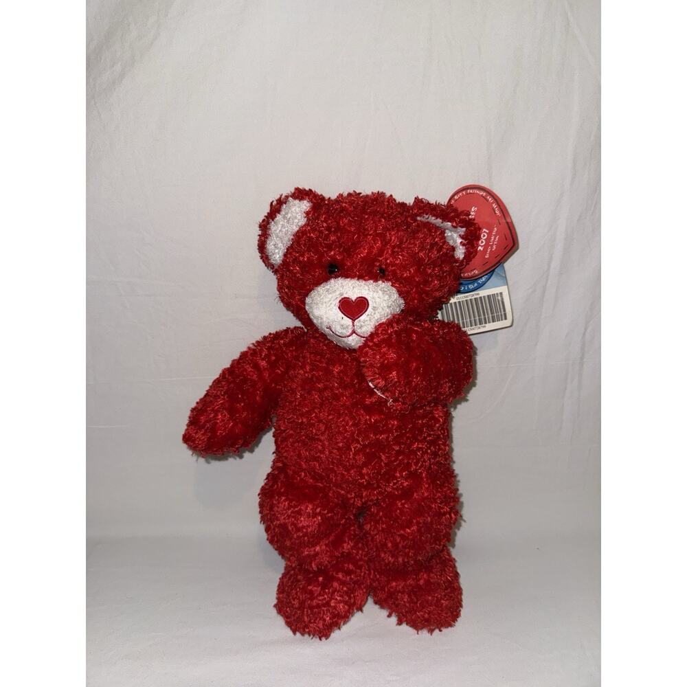 BUILD A BEAR Sweet Hugs And Kisses Plush Teddy Bear Love Teddy Valentine